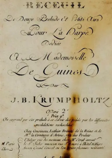 Receuil 12 Preludes Et Petit Airs Opus 2 1