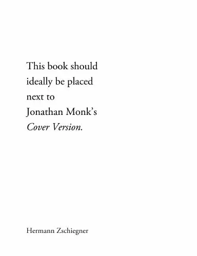 This Book Should Ideally Be Placed Next To Jonathan Monkõs Cover Version. 1