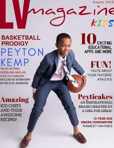 Lv Magazine Kids Peyton Kemp Cover #2 1