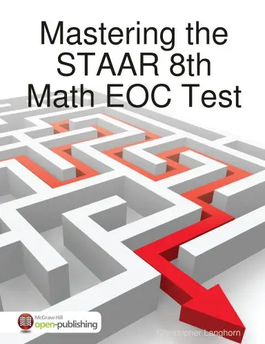 Mastering The Staar 8Th Math Eoc Test 1