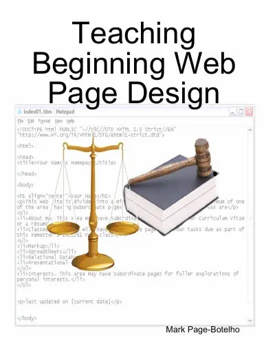Teaching Beginning Web Page Design 1