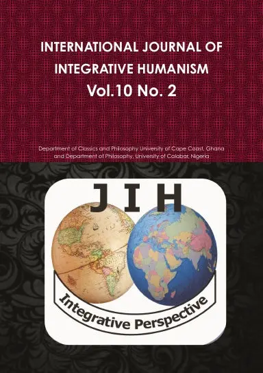 International Journal Of Integrative Humanism  Vol. 10 No. 2 1