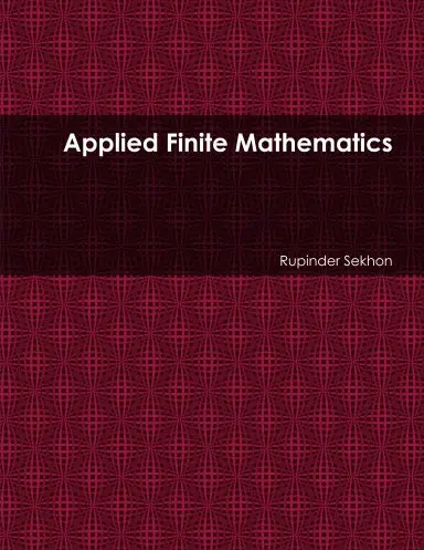 Applied Finite Mathematics 1