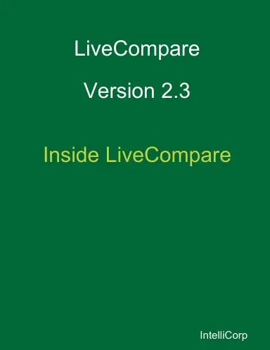 Inside Livecompare 2.3 1