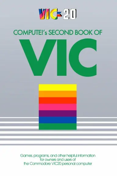 Compute!S Second Book Of Vic 1