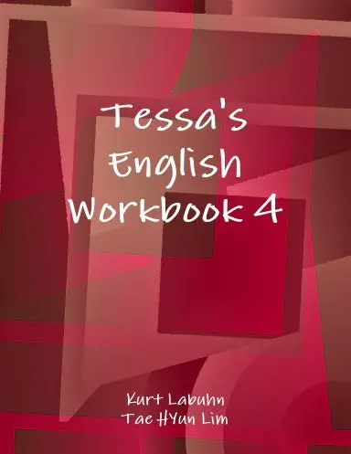 Tessa's English Workbook 4 1