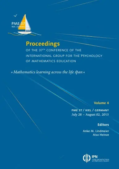 Pme37 Proceedings - Volume 4 1