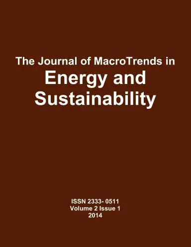 The Journal Of Macrotrends In Energy And Sustainability 1