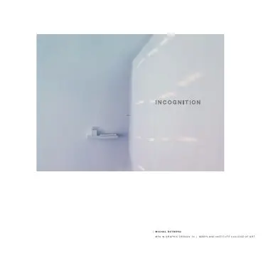 Incognition- Thesis Book 2012 1