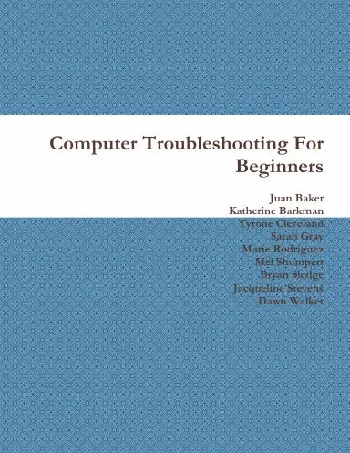 Computer Troubleshooting For Beginners 1