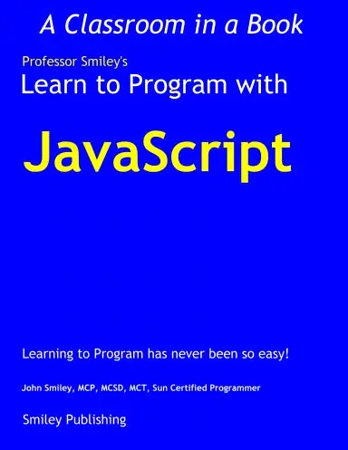 Learn To Program With Javascript 1