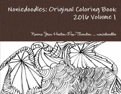 Noniedoodles Original Coloring Book 2016 Volume 1 1