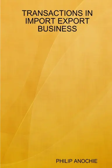 Transactions In Import Export Business 1