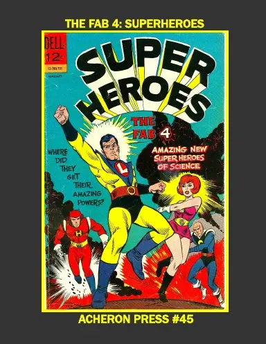 The Fab 4: Superheroes Premium Color Softcover 1