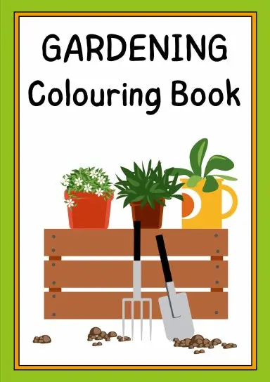 Gardening Colouring Book 1
