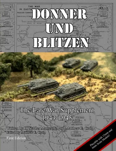 Donner Und Blitzen - The Late War Supplement 1943 To 1945 1