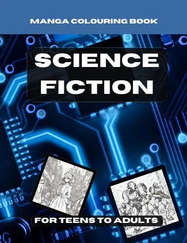 Science Fiction Classic Manga Colouring Book 1