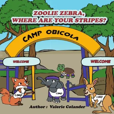 Zoolie Zebra, Where Are Your Stripes? 1