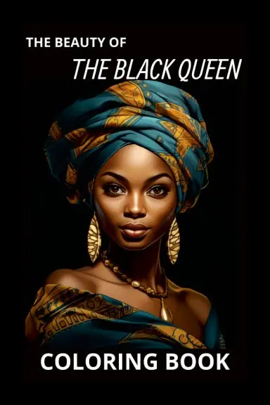 The Beauty Of The Black Queen Coloring Book 1
