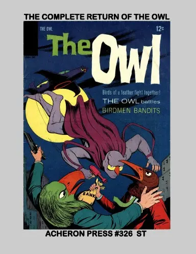 The Complete Return Of The Owl Softcover Standard Color 1