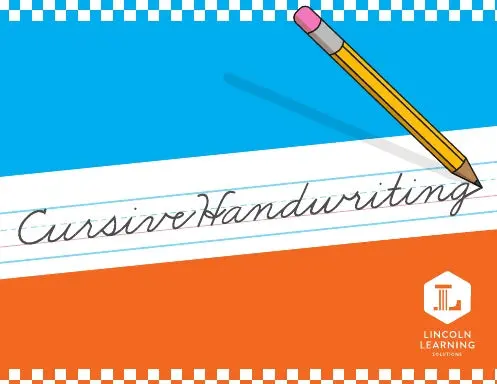 Cursive Handwriting Workbook 1
