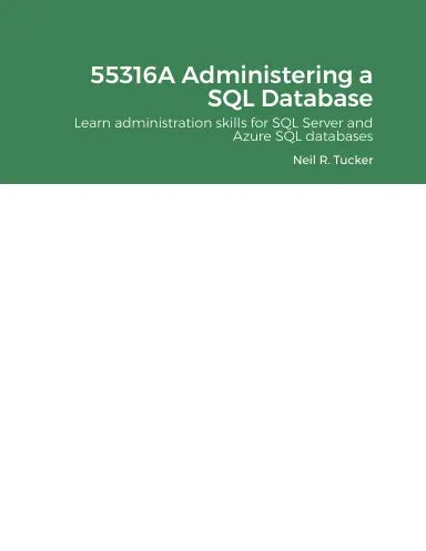 55316A Administering A Sql Database 1