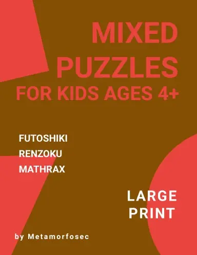 Mixed Puzzles For Kids Ages 4+ 1