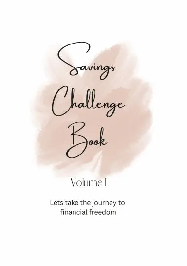 Savings Challenge Book Volume I 1