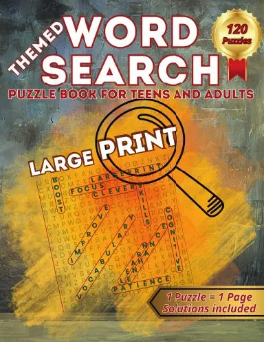 120 Themed Word Search Puzzles 1