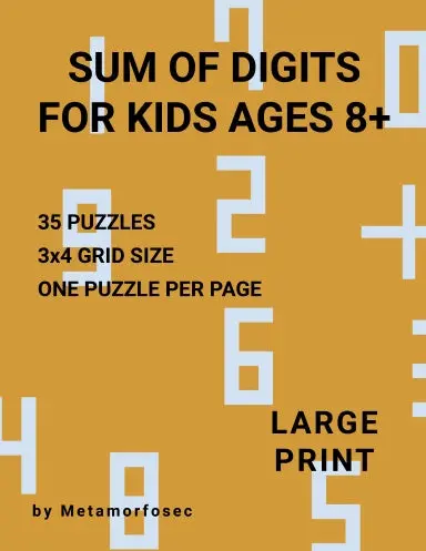 Sum Of Digits For Kids Ages 8+ 1