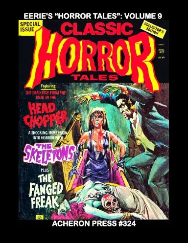 Eerie's "Horror Tales" Volume 9 Softcover B&W 1