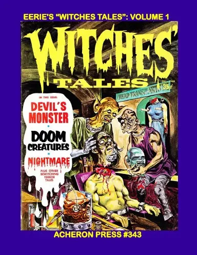 Eerie's "Witches' Tales" Volume 1 Softcover B&W 1