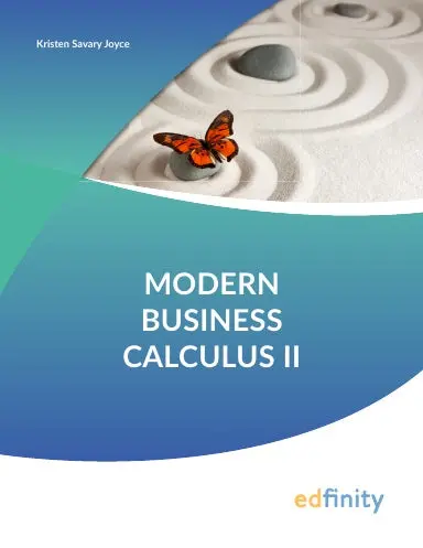 Modern Business Calculus Ii 1