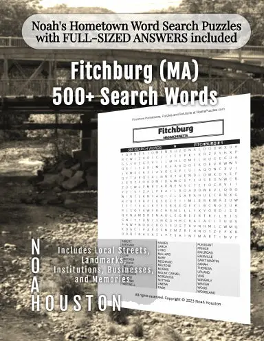 Noahõs Hometown Word Search Puzzles With Full-Sized Answers Included Fitchburg (Ma) 1