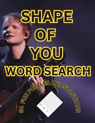 Shape Of You Word Search 1