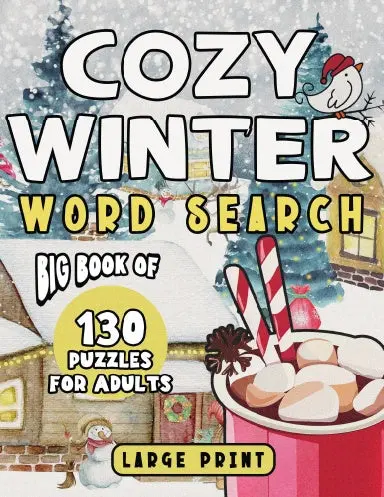 Cozy Winter Word Search For Adults 1