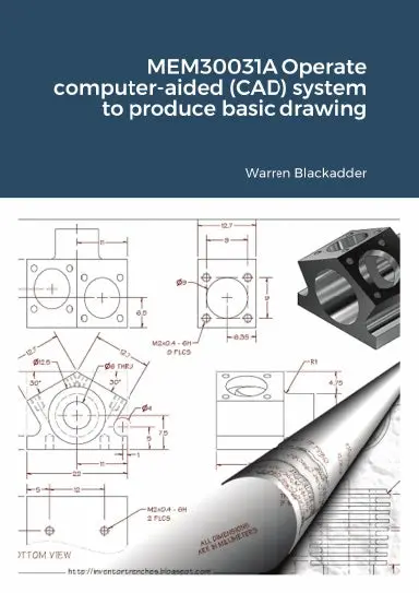 Mem30031a Operate Computer-Aided (Cad) System To Produce Basic Drawing 1