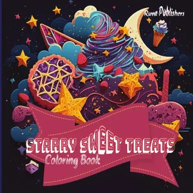 Starry Sweet Treats - Fantasy Sweet Treats Coloring Book 1 1