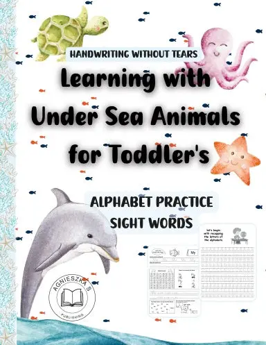 Handwriting Without Tears -Learning With Under Sea Animals For Toddler's 1