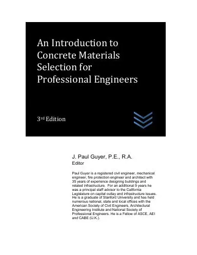 An Introduction To Concrete Materials Selection For Professional Engineers 1