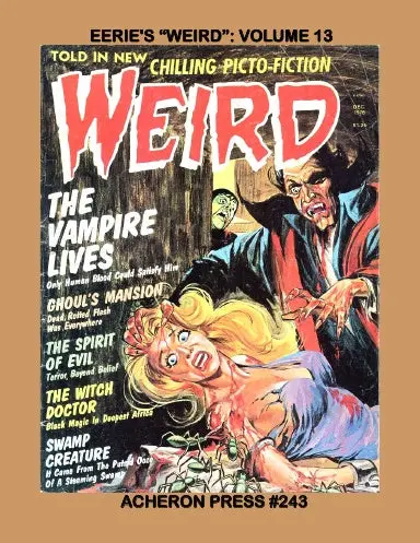Eerie's "Weird" Volume 13 Softcover B&W 1