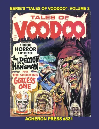 Eerie's "Tales Of Voodoo" Volume 3 Softcover B&W 1