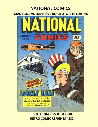 National Comics Giant-Size Volume Five Black & White Edition 1