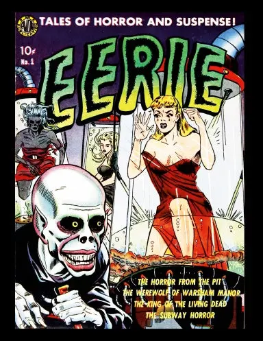 Tales Of Horror And Suspense Eerie No. 1 The Horror From The Pit Precode Comics & Magazine 1