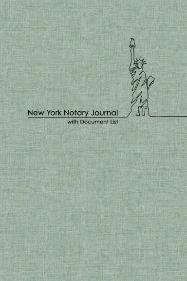 New York Notary Journal With Document List 1