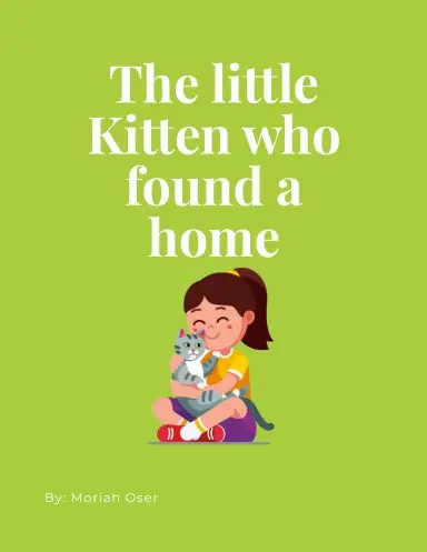 The Kitten Who Found A Home 1