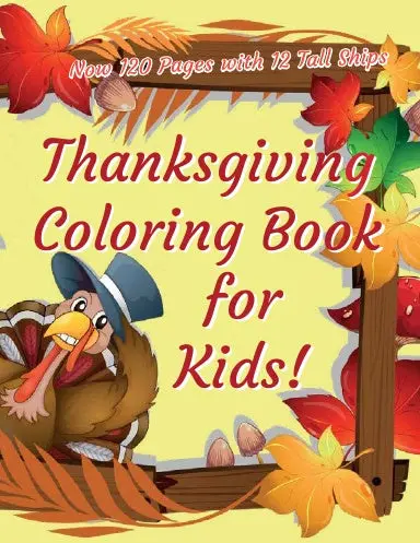 Thanksgiving Coloring Book For Kids 1