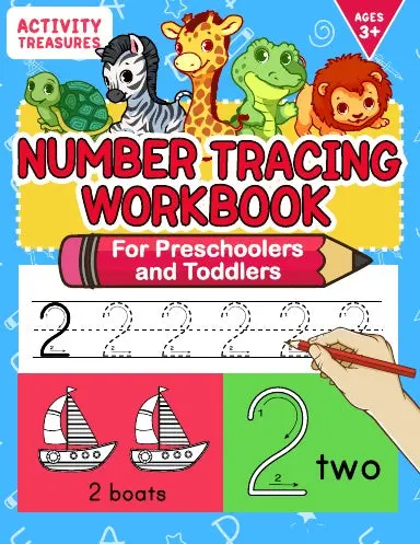 Number Tracing Workbook For Preschoolers And Toddlers 1