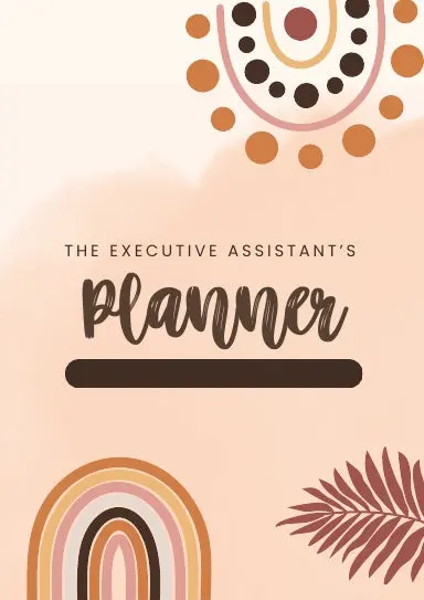 The Executive Assistant's Planner 1