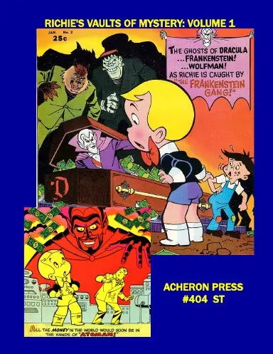 Richie's Vault Of Mystery Volume 1 Softcover Standard Color 1